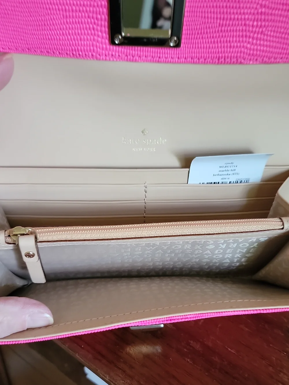 kate spade bright pink